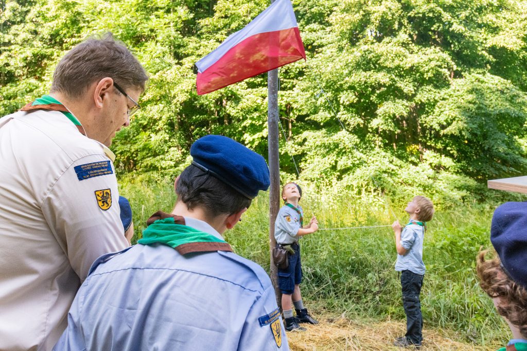 Obóz 2026 - poniedziałkowy apel